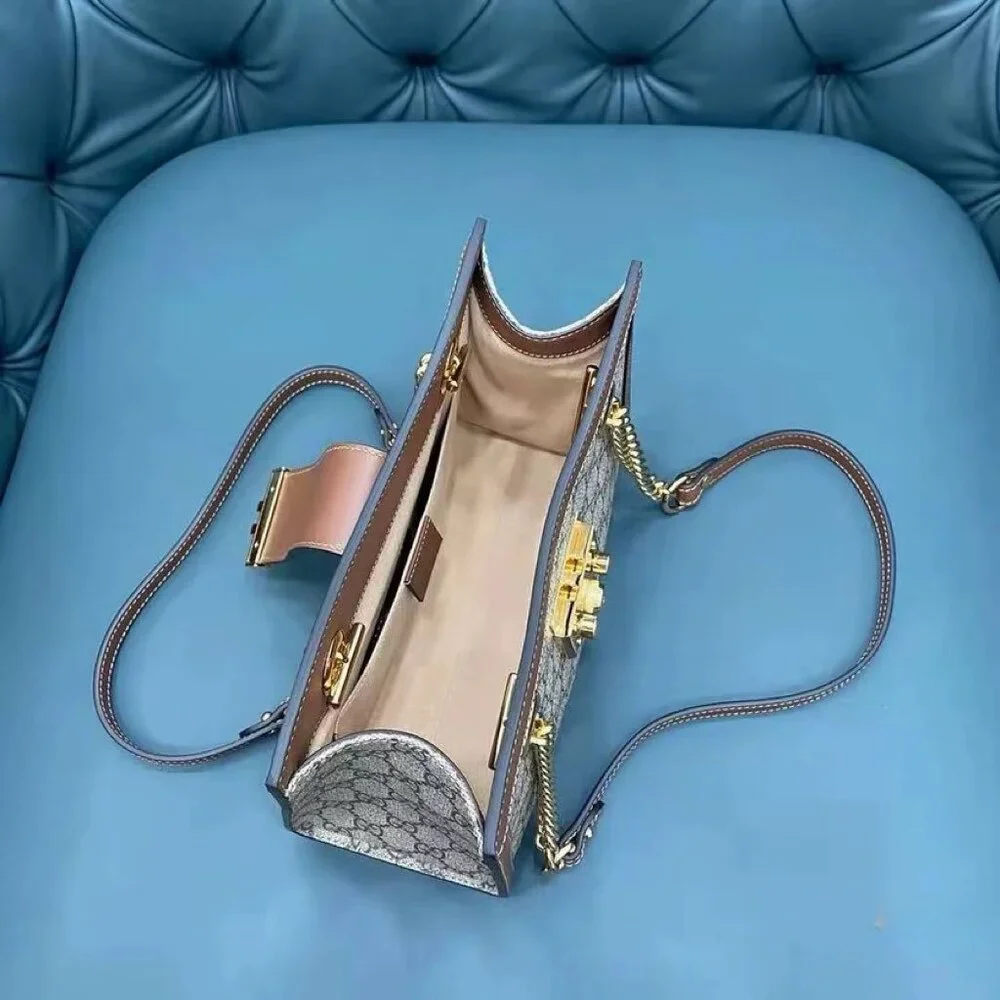 Authentic Gucci with Chain,Shoulder Bag, new include copy of the receipt, small - Picture 8 of 9